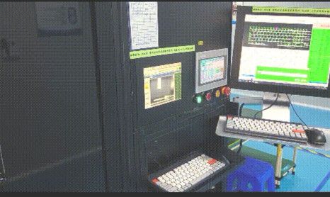Module lighting and optical test station